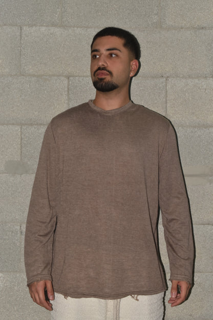 Long shirt sus Brown