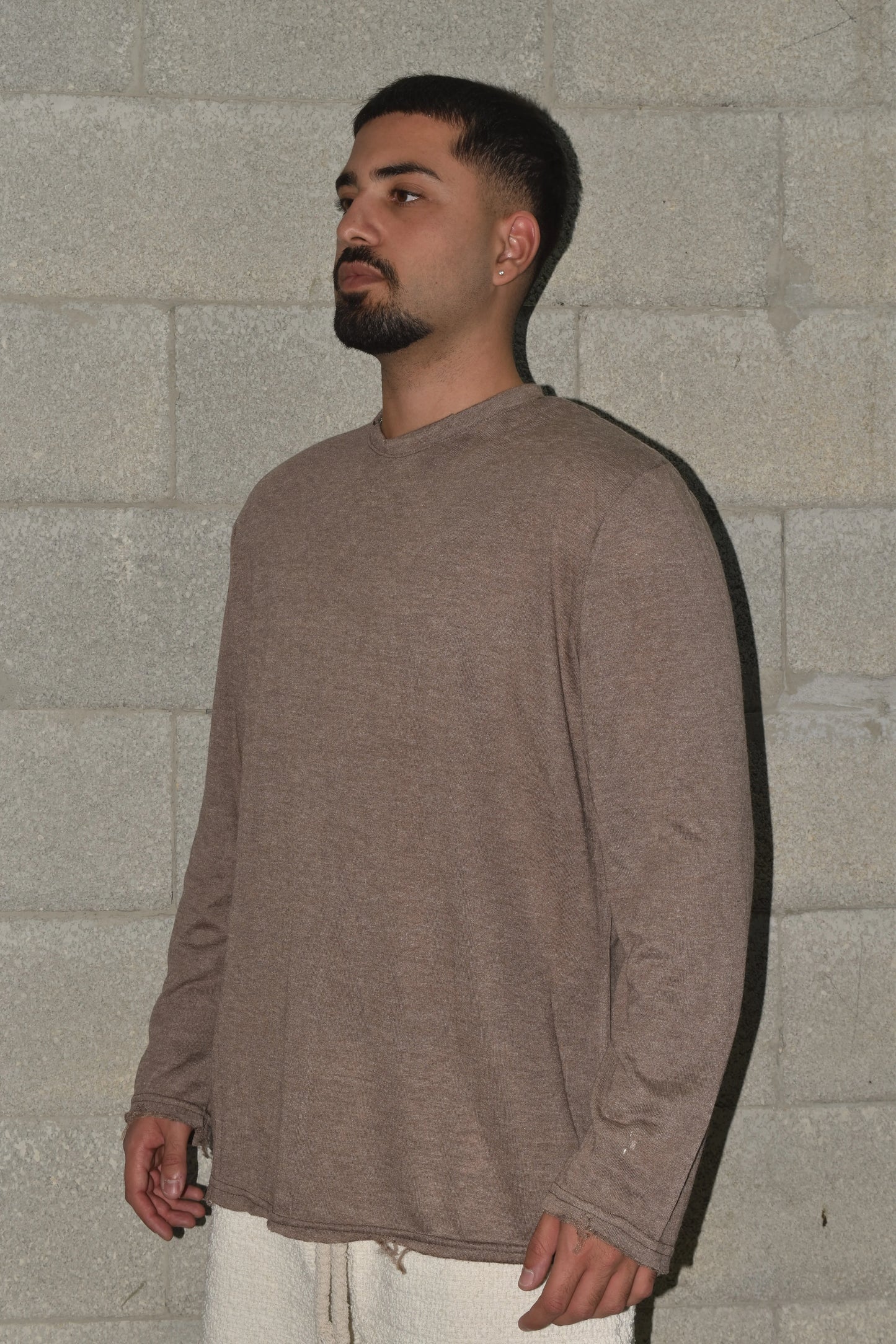 Long shirt sus Brown