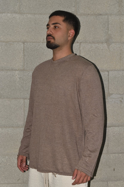 Long shirt sus Brown