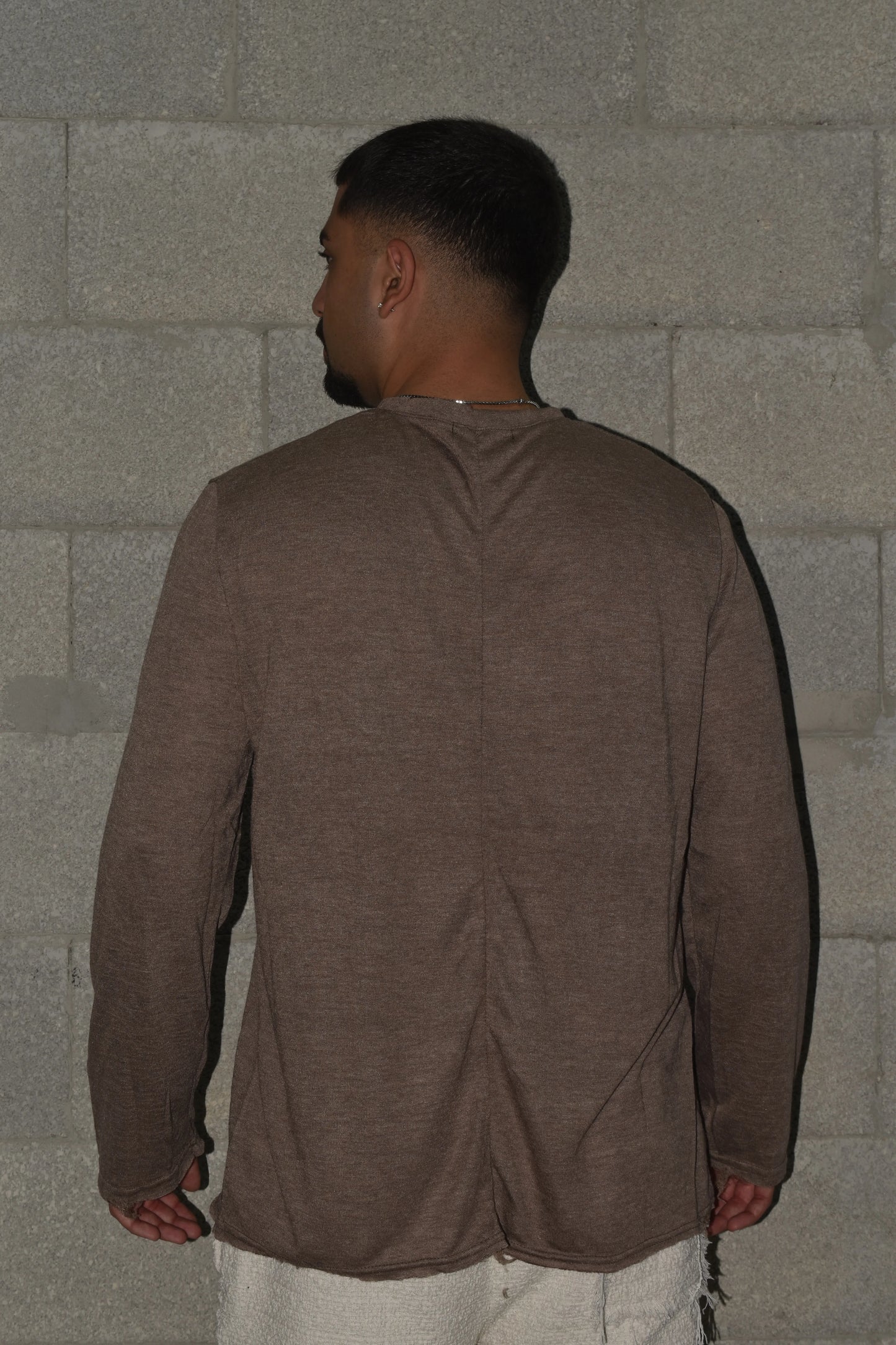 Long shirt sus Brown