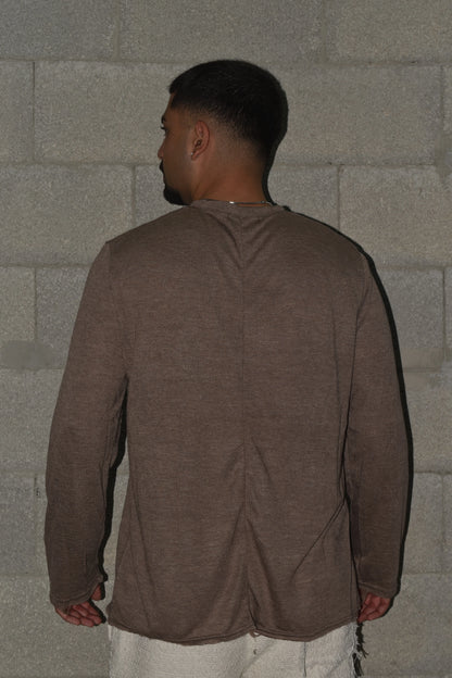 Long shirt sus Brown