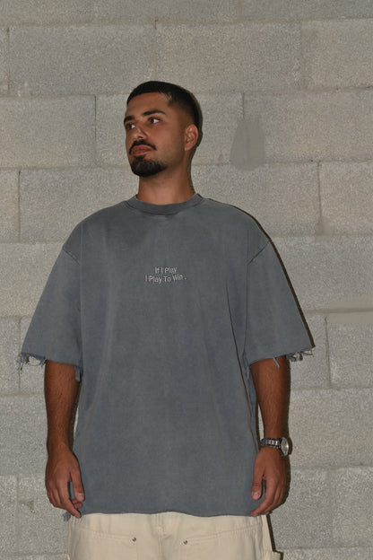 T-shirt - If I Play Gray