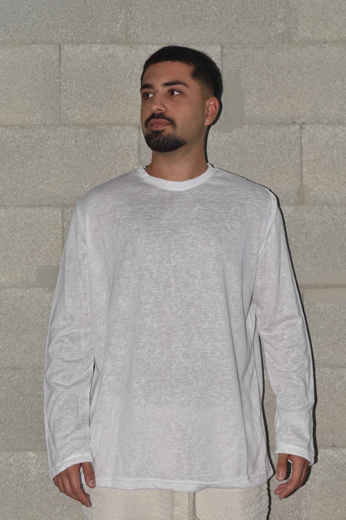 Long shirt sus white