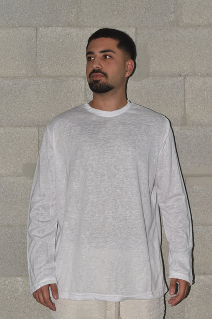 Long shirt sus white