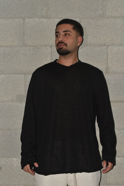 Long shirt sus Black