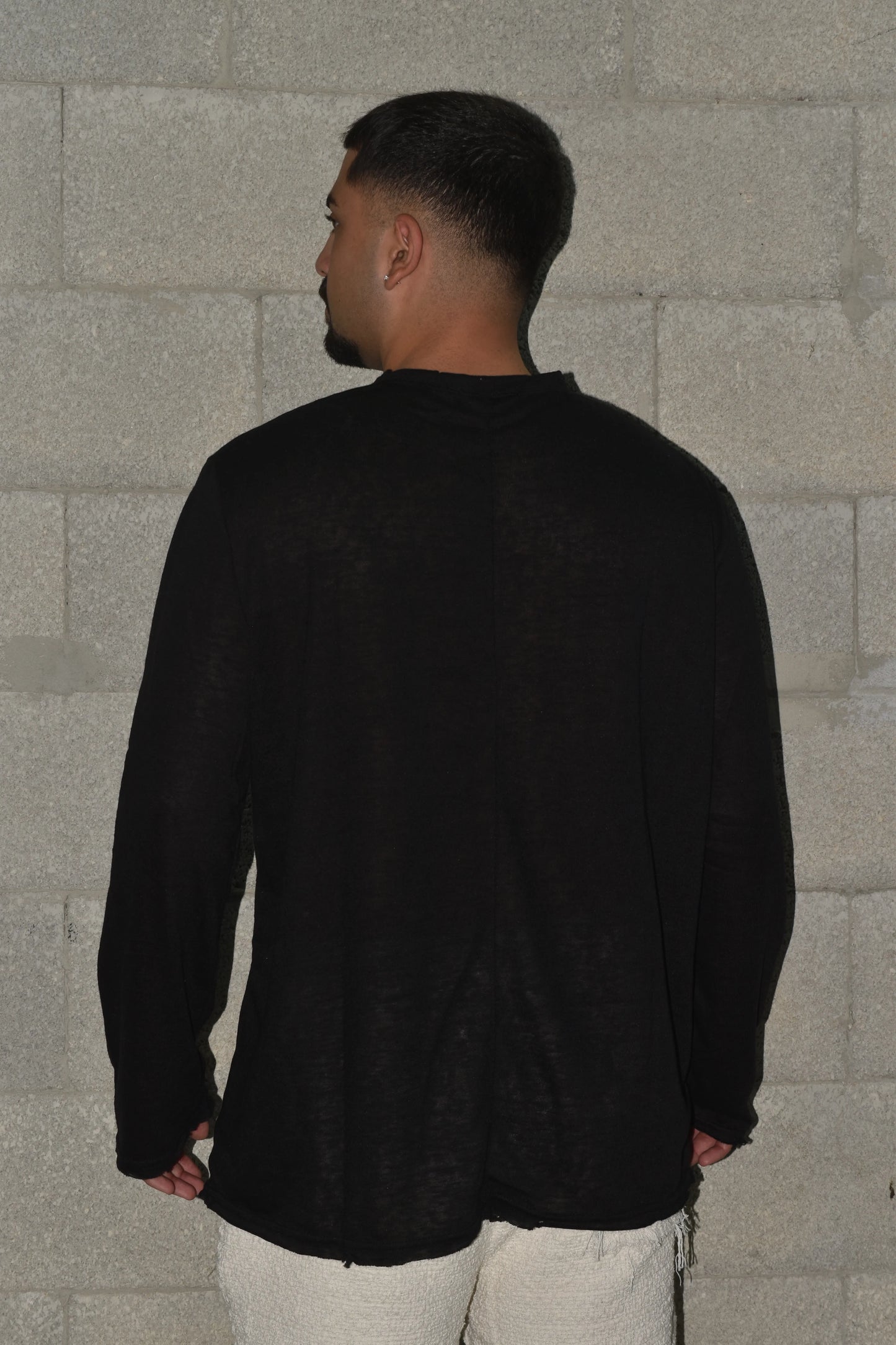 Long shirt sus Black