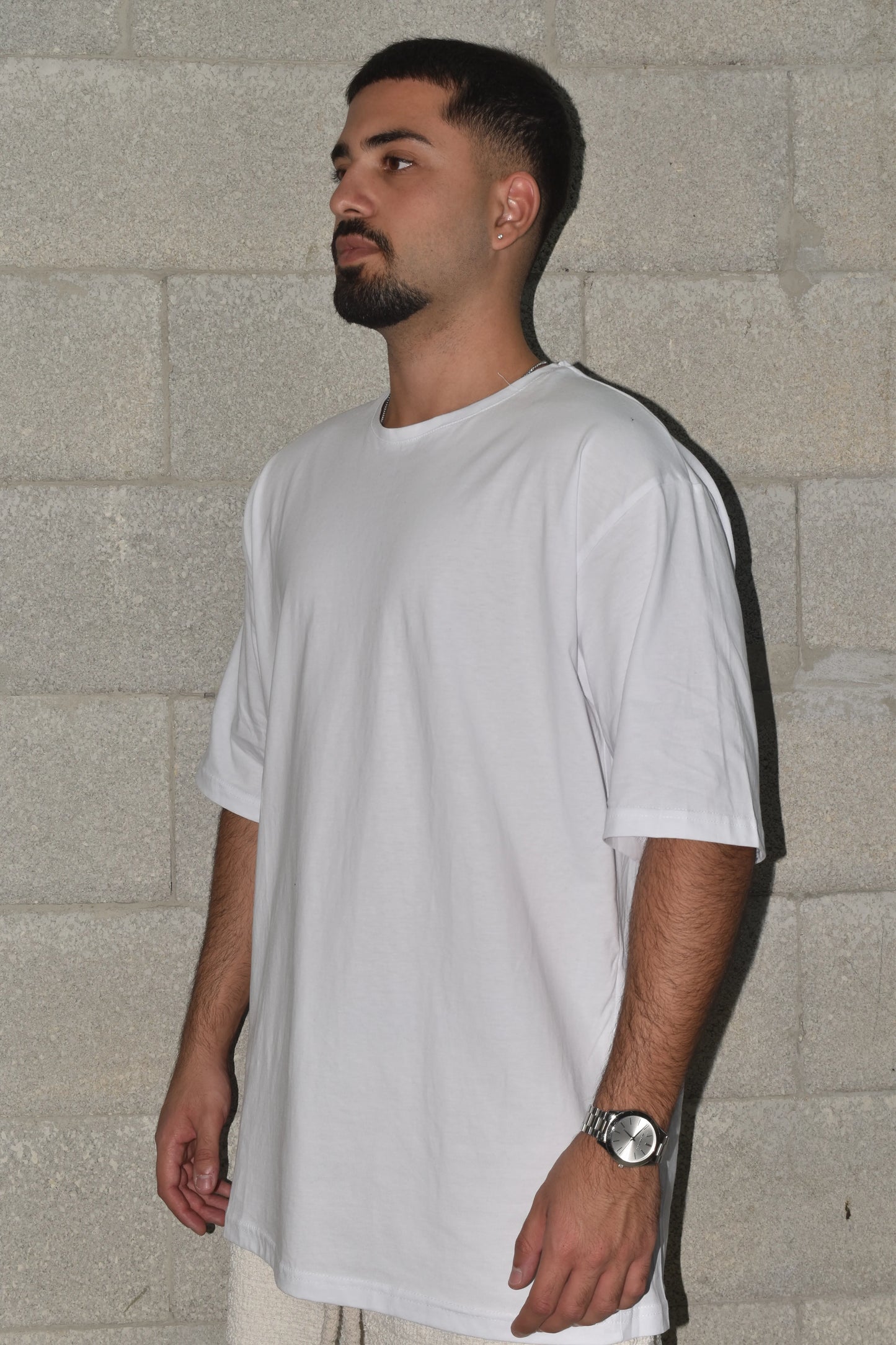 T-shirt Essential Thin collar WHITE