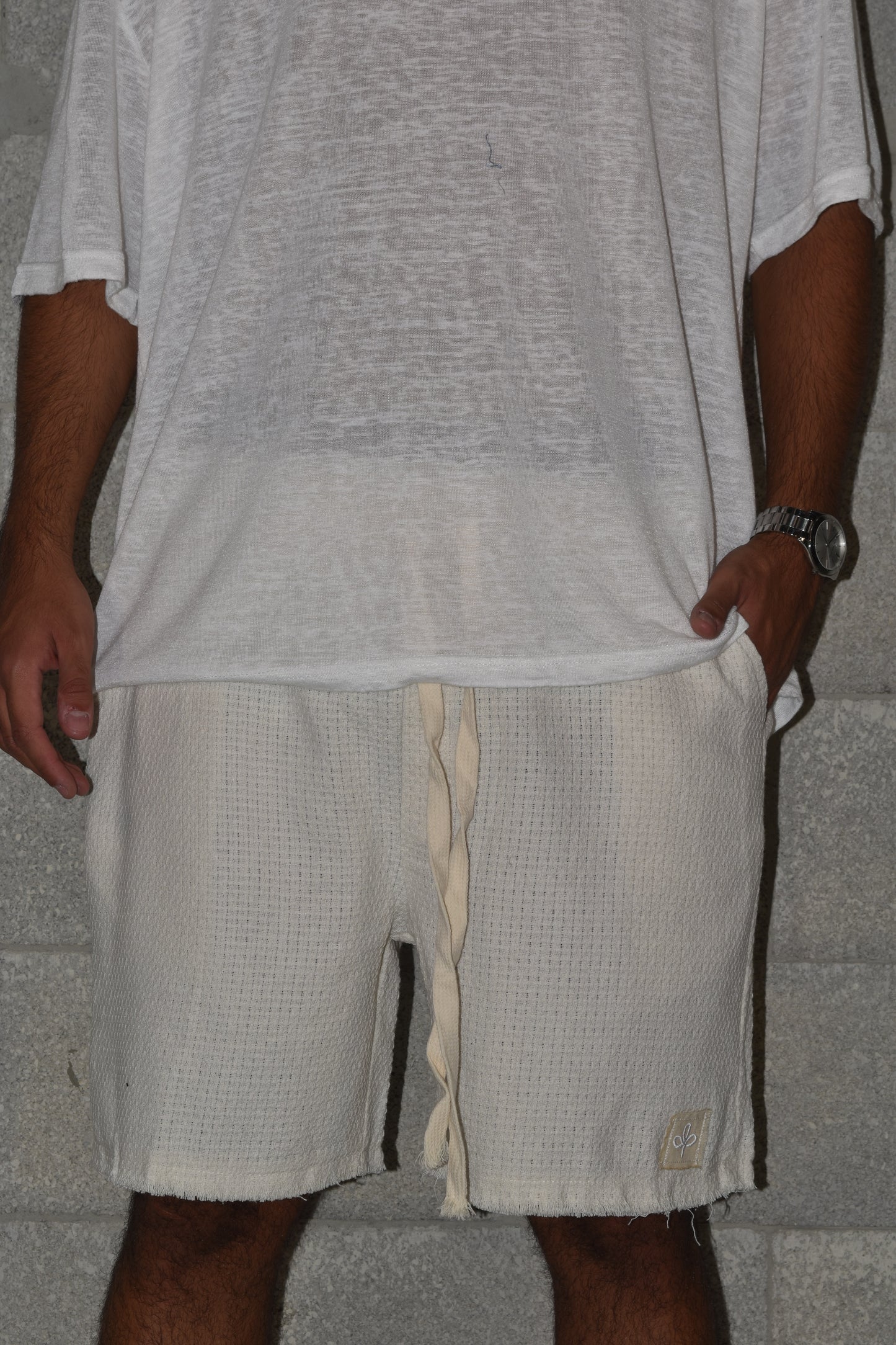 Short - Waffle Cream