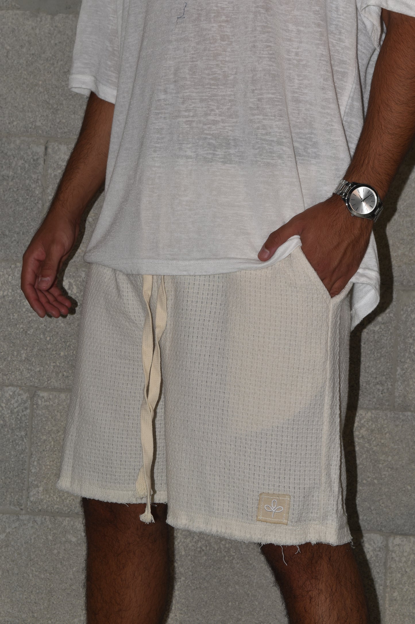 Short - Waffle Cream