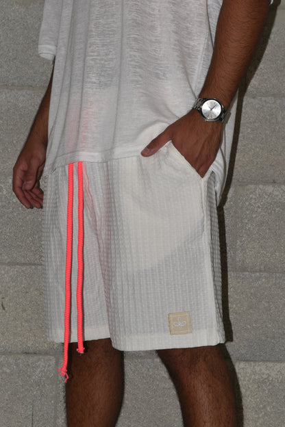 Short - Waffle Cream PINK