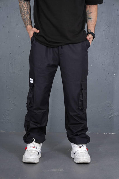 Pants- blanco cargo black