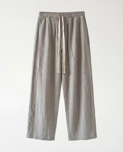 Pants Linen - Eliya Double Khaki