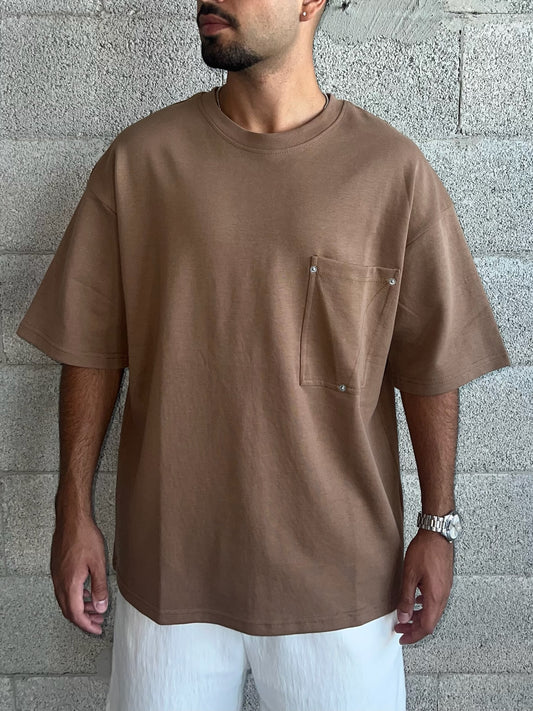 T-shirt Rivet Pocket BR