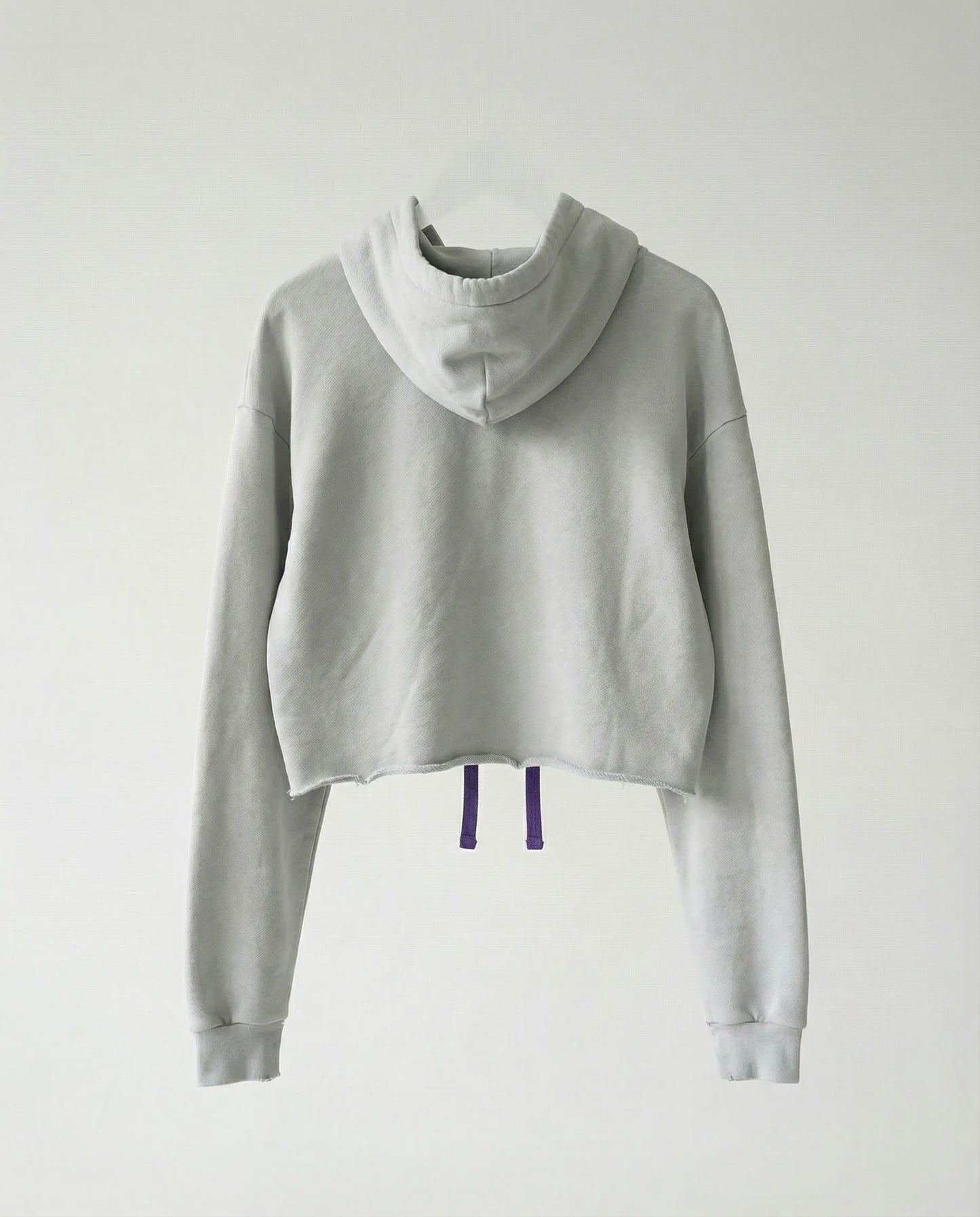 Sweatshirt - CAMPY LOGO STREETS CROP GRAY