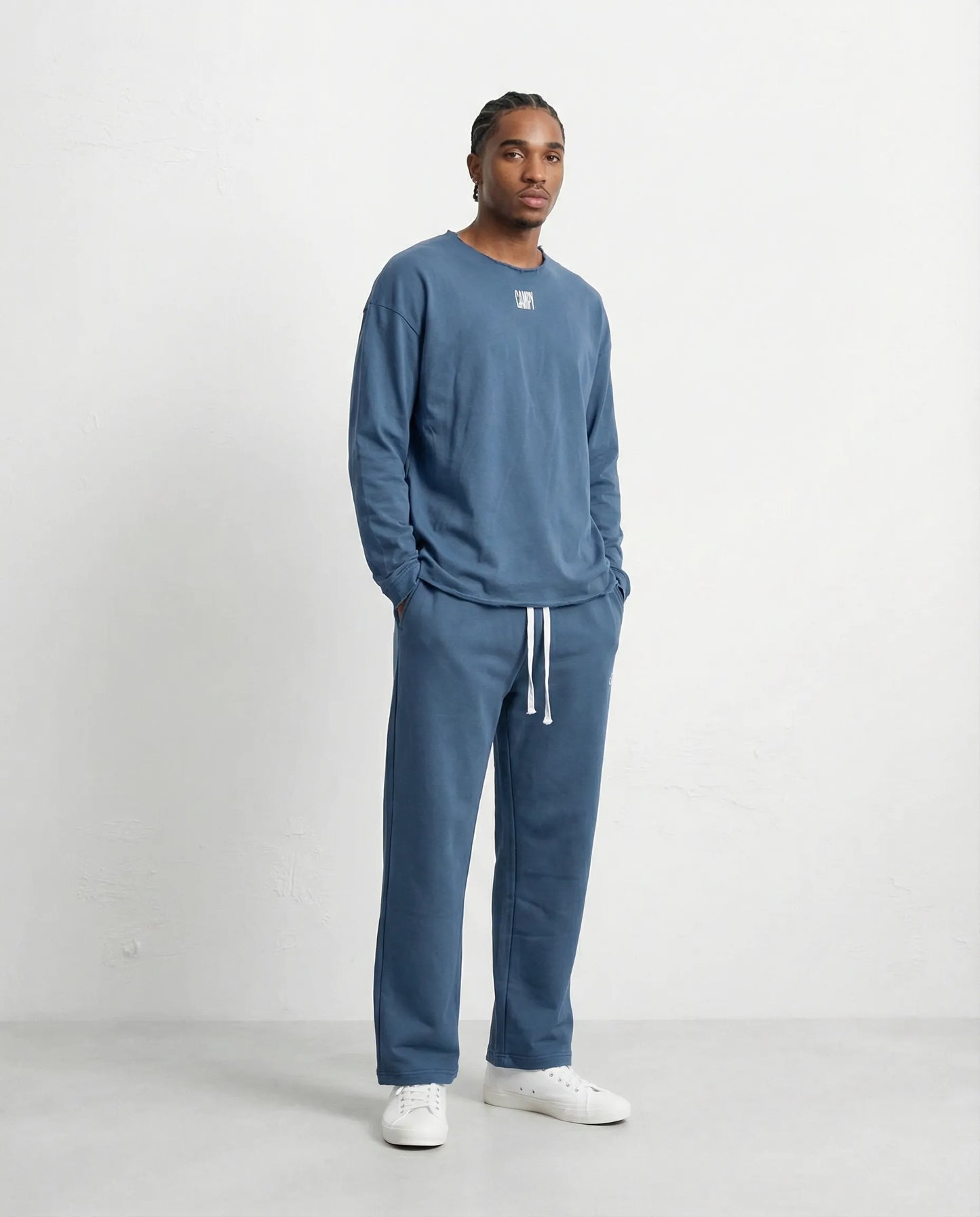 SHIRT - S CAMPY BLUE W