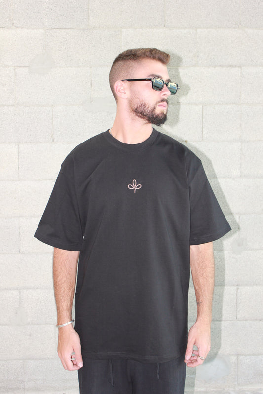 T-shirt Campy Logo - Black pink