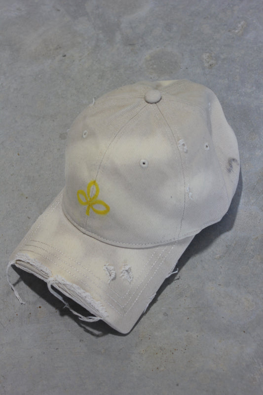 Cap – Sand Yellow Logo