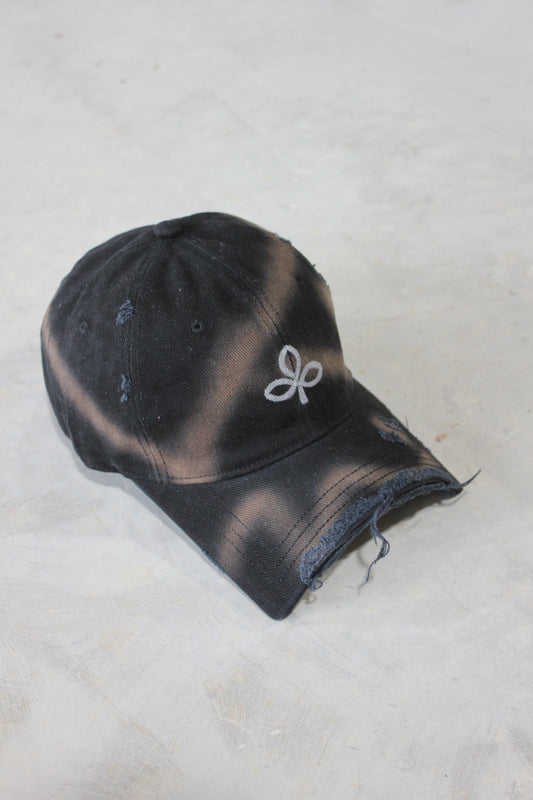 Cap –  Dark wash logo Gray