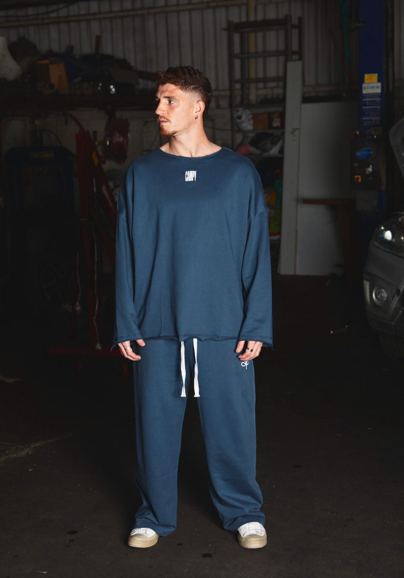 SHIRT - S CAMPY BLUE W