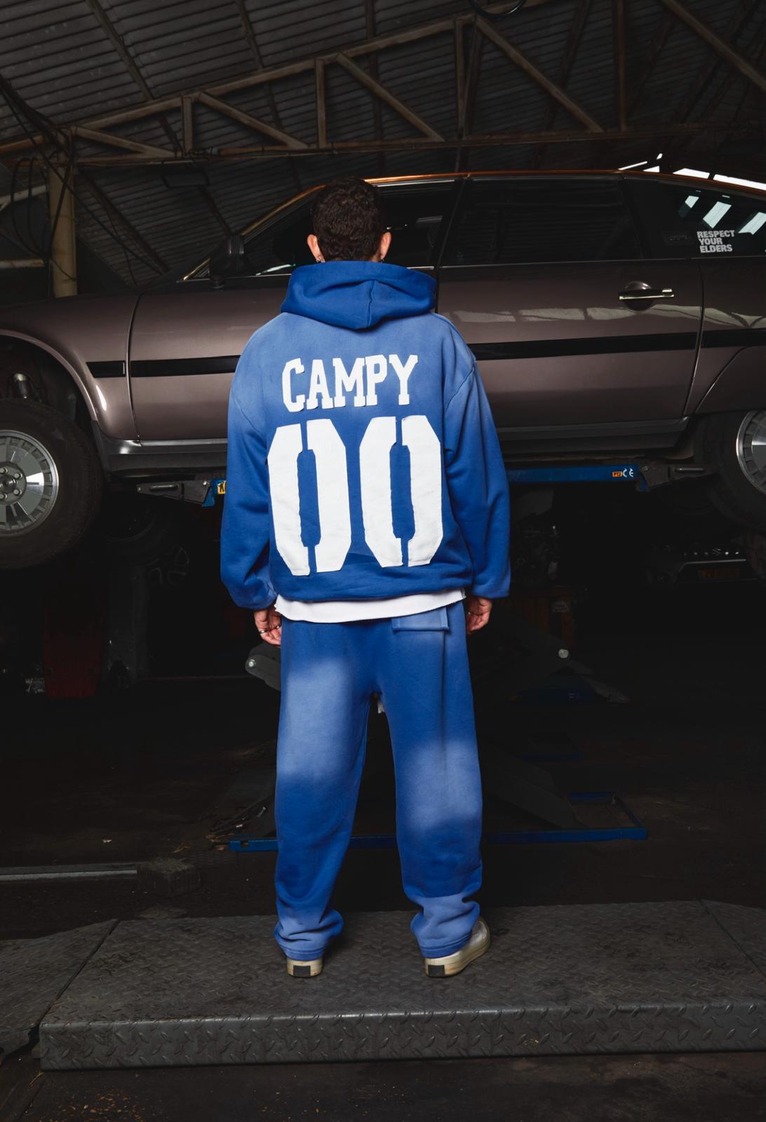 HOODIE S CAMPY 00 BLUE