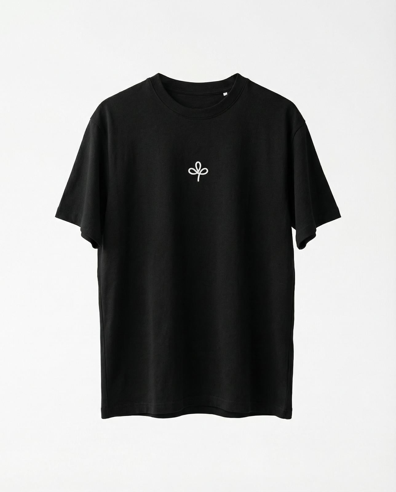 T-shirt Campy Logo - Black White