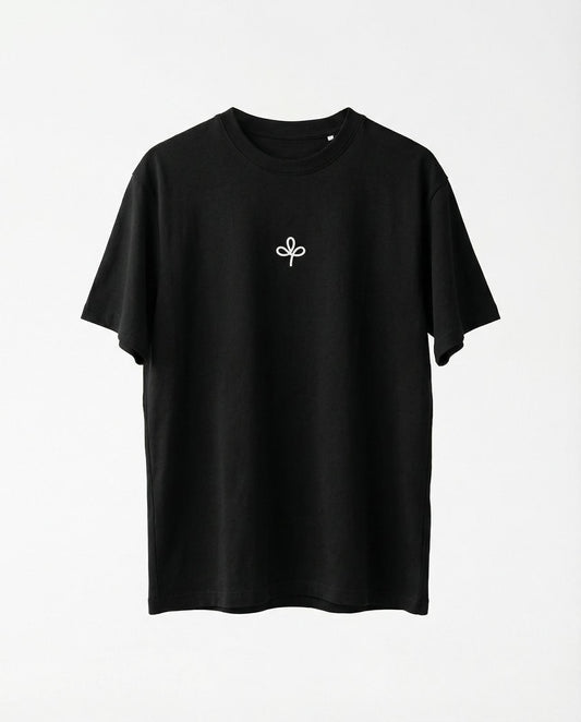 T-shirt Campy Logo - Black White