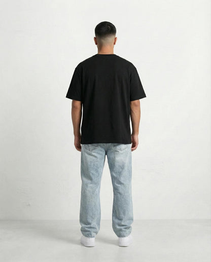 T-shirt Campy Logo - Black White