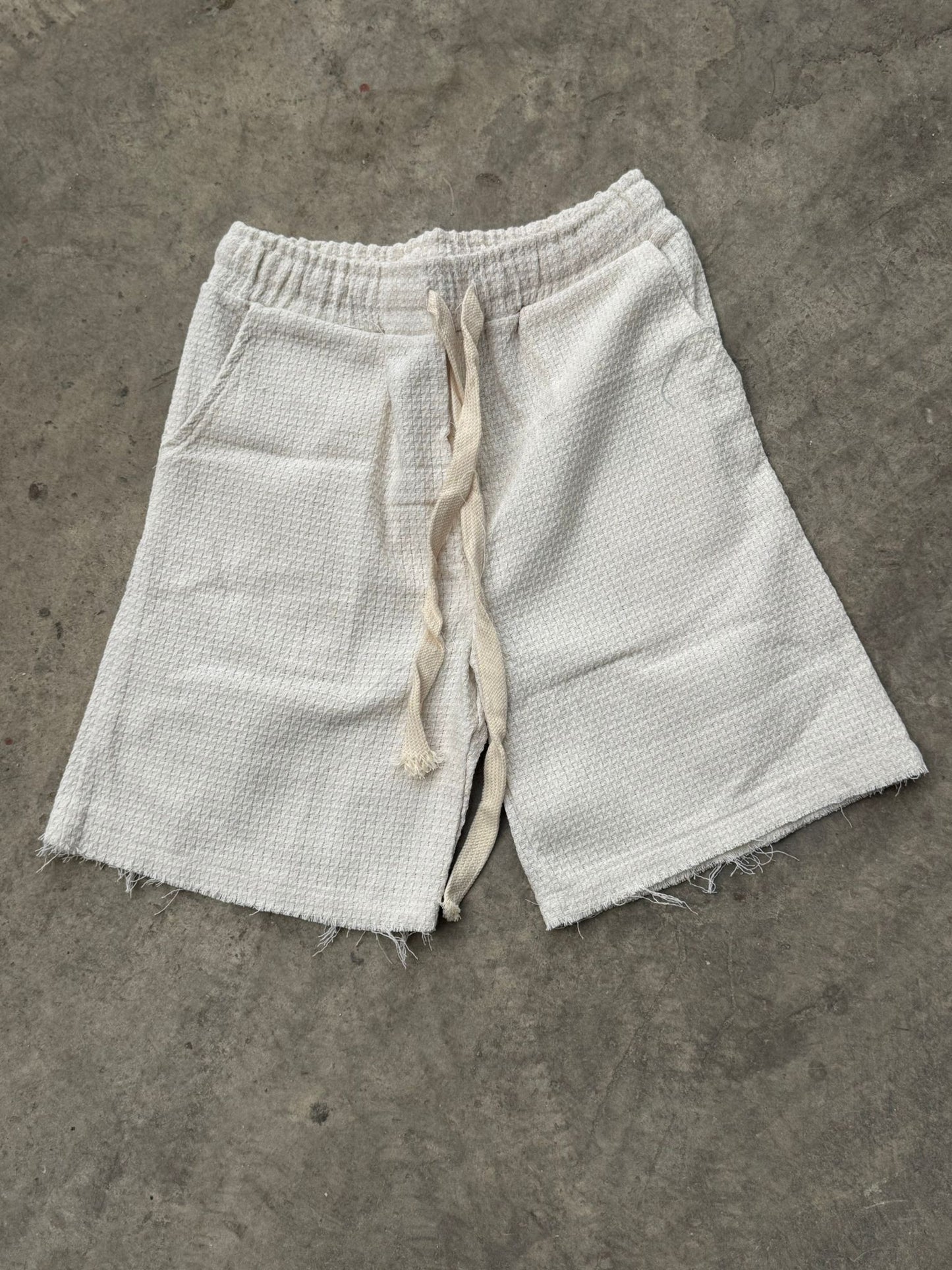 Short - Light white youth blanco