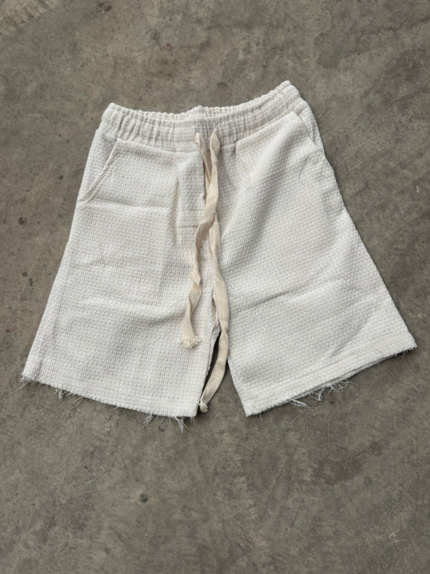 Short - Light white youth blanco