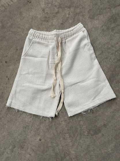 Short - Light white youth blanco