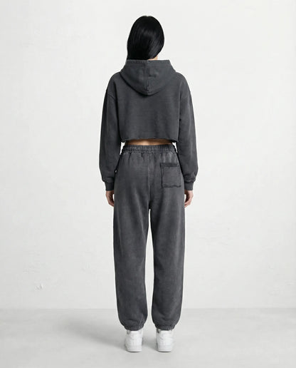 Sweatshirt - CAMPY LOGO STREETS CROP