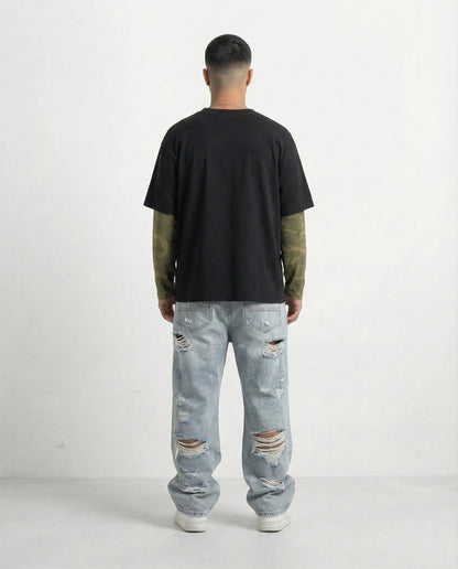 OVERSIZE  STYLE HRT BLACK