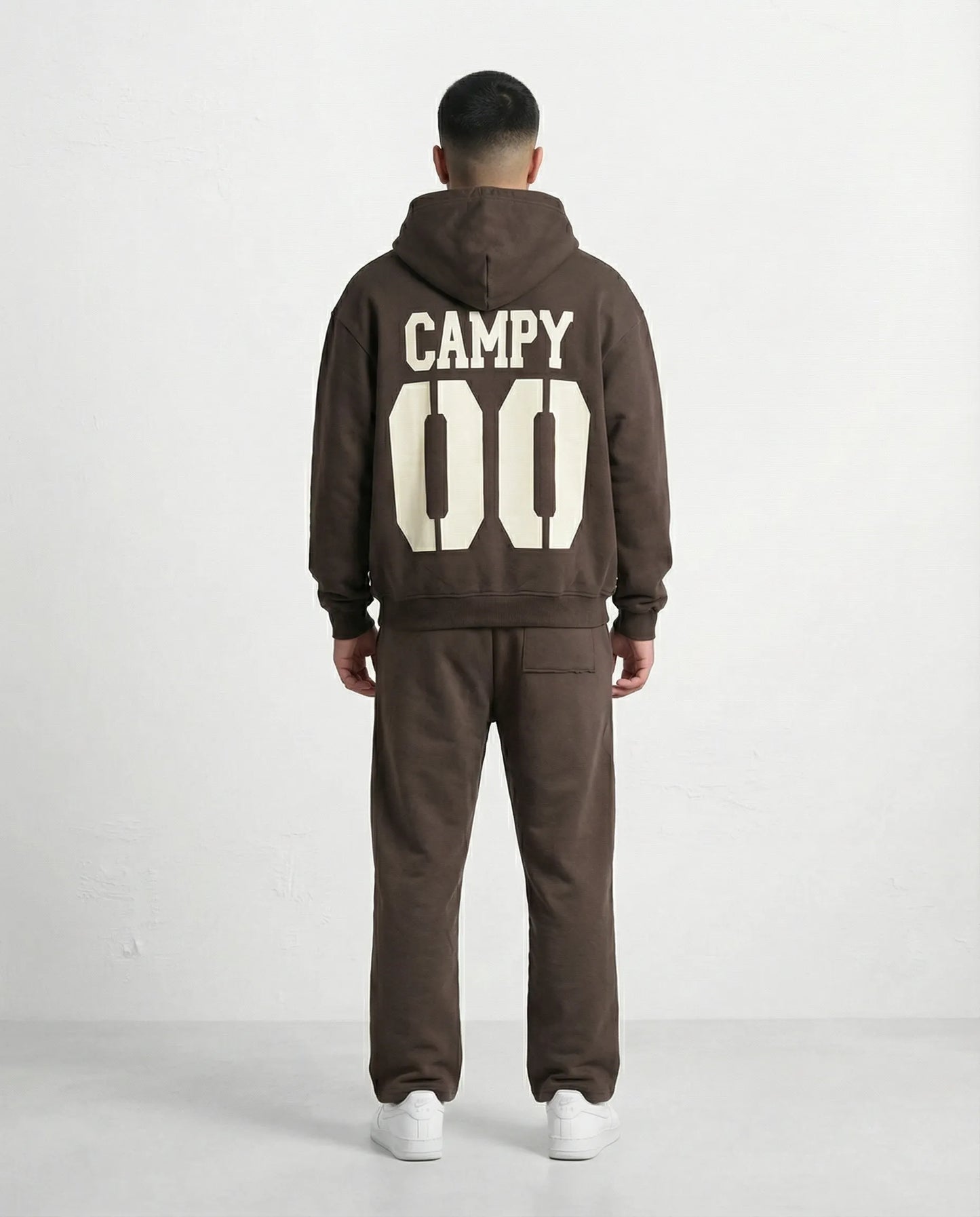 HOODIE S CAMPY 00 BROWN C