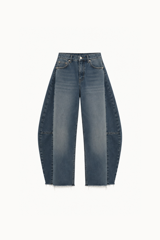 Pants- Balloon jeans blue