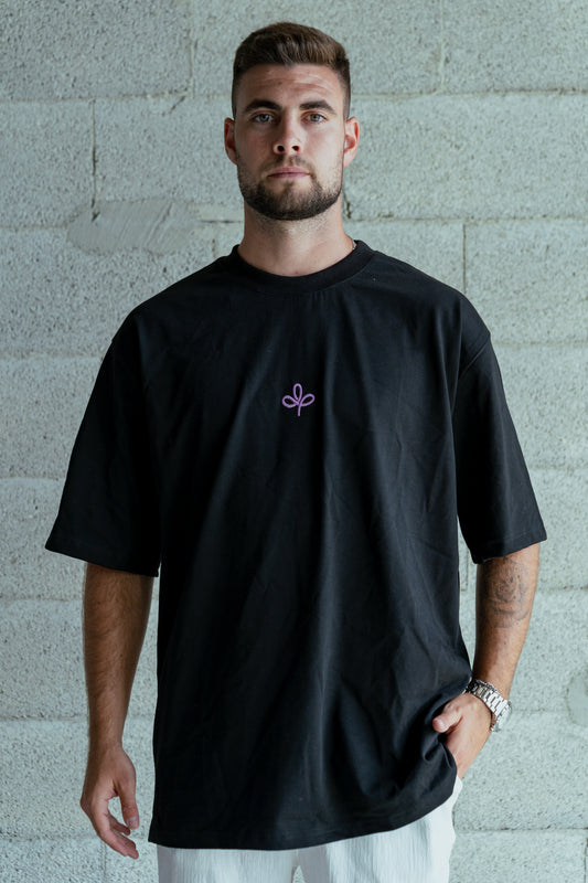 T-shirt Campy Logo - Black Pink