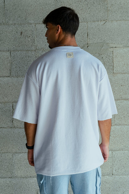 T-shirt white towel