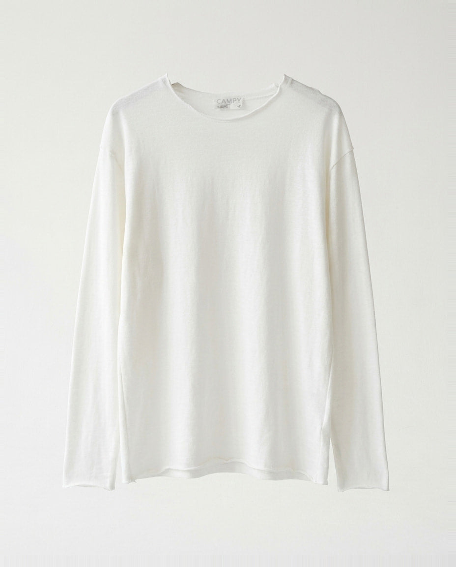 Long shirt- Liam Open White