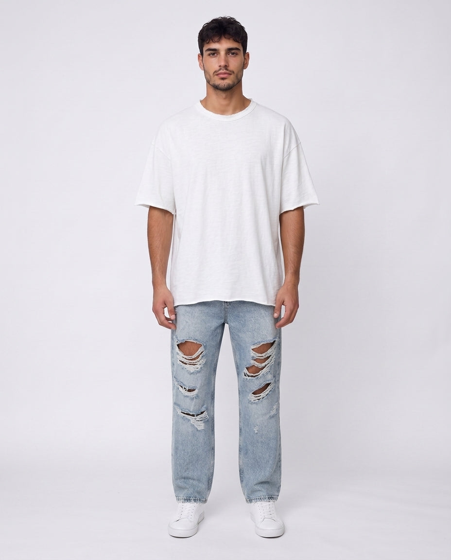 T-shirt- Oversize Overlock W