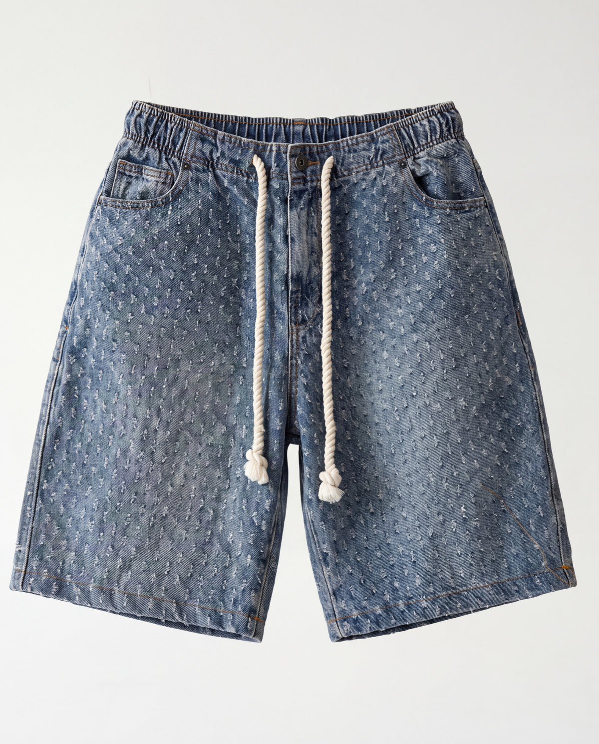 Short - Blue Lines Jeans Plusim