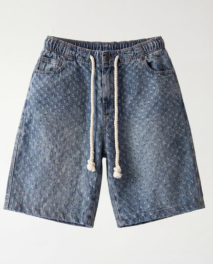 Short - Blue Lines Jeans Plusim