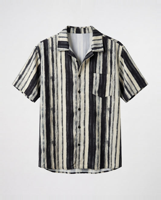 Set Shirt- Stripes Black