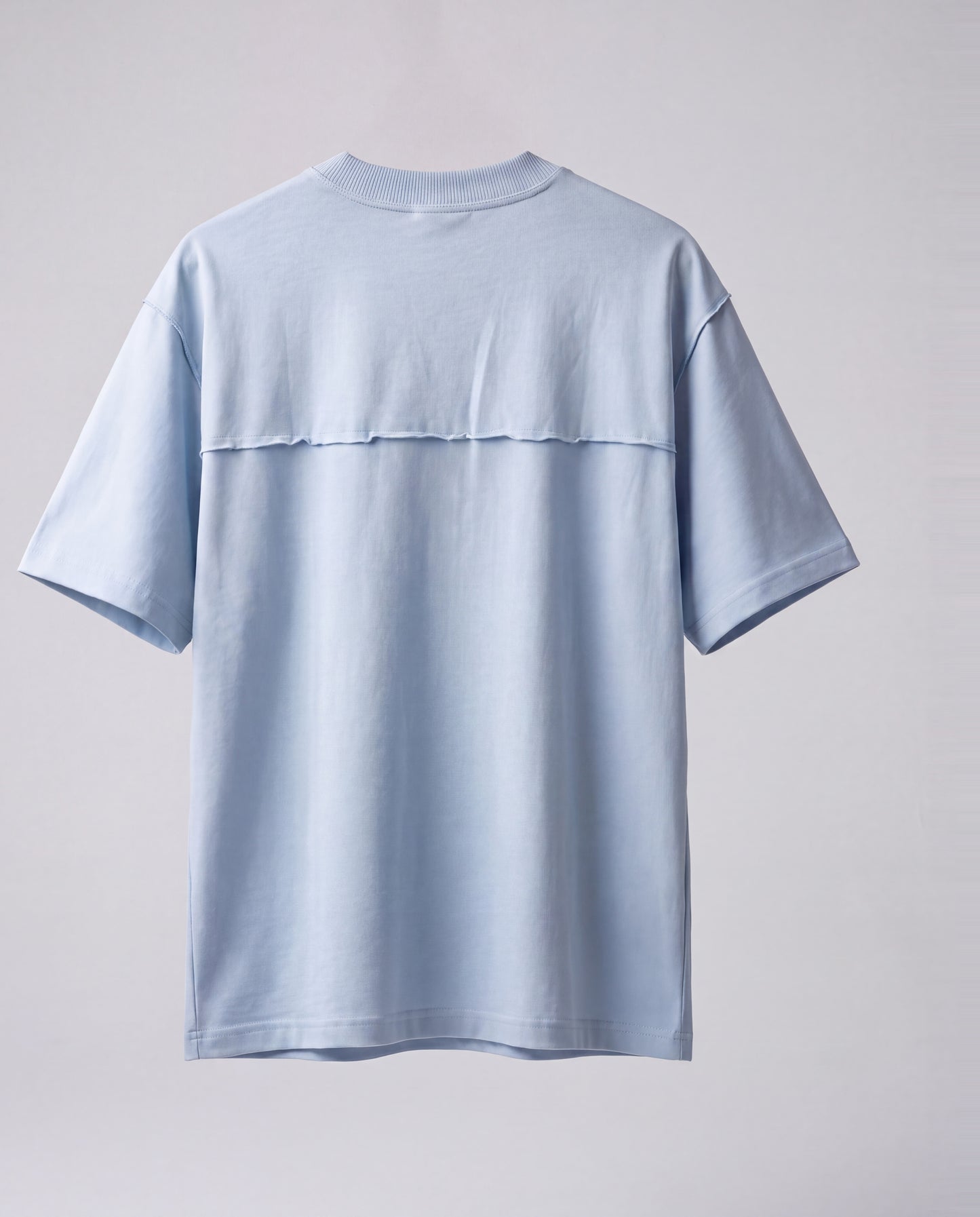 T-shirt- Oversize Flok Light Blue