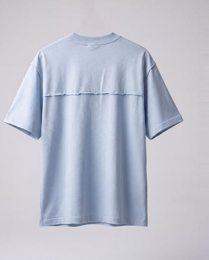 T-shirt- Oversize Flok Light Blue