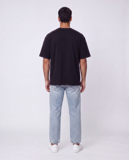 T-shirt- Oversize Space Black