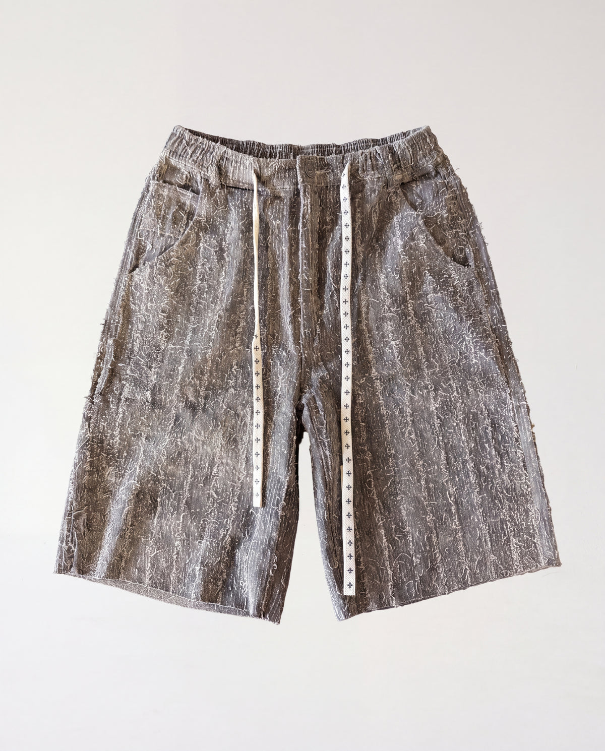 Short - Jeans Pastel Gray