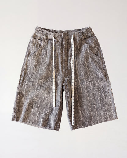 Short - Jeans Pastel Gray