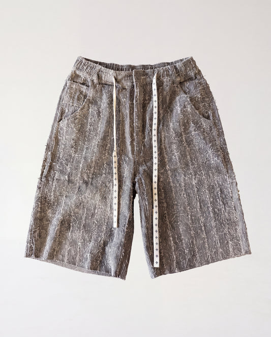 Short - Jeans Pastel Gray