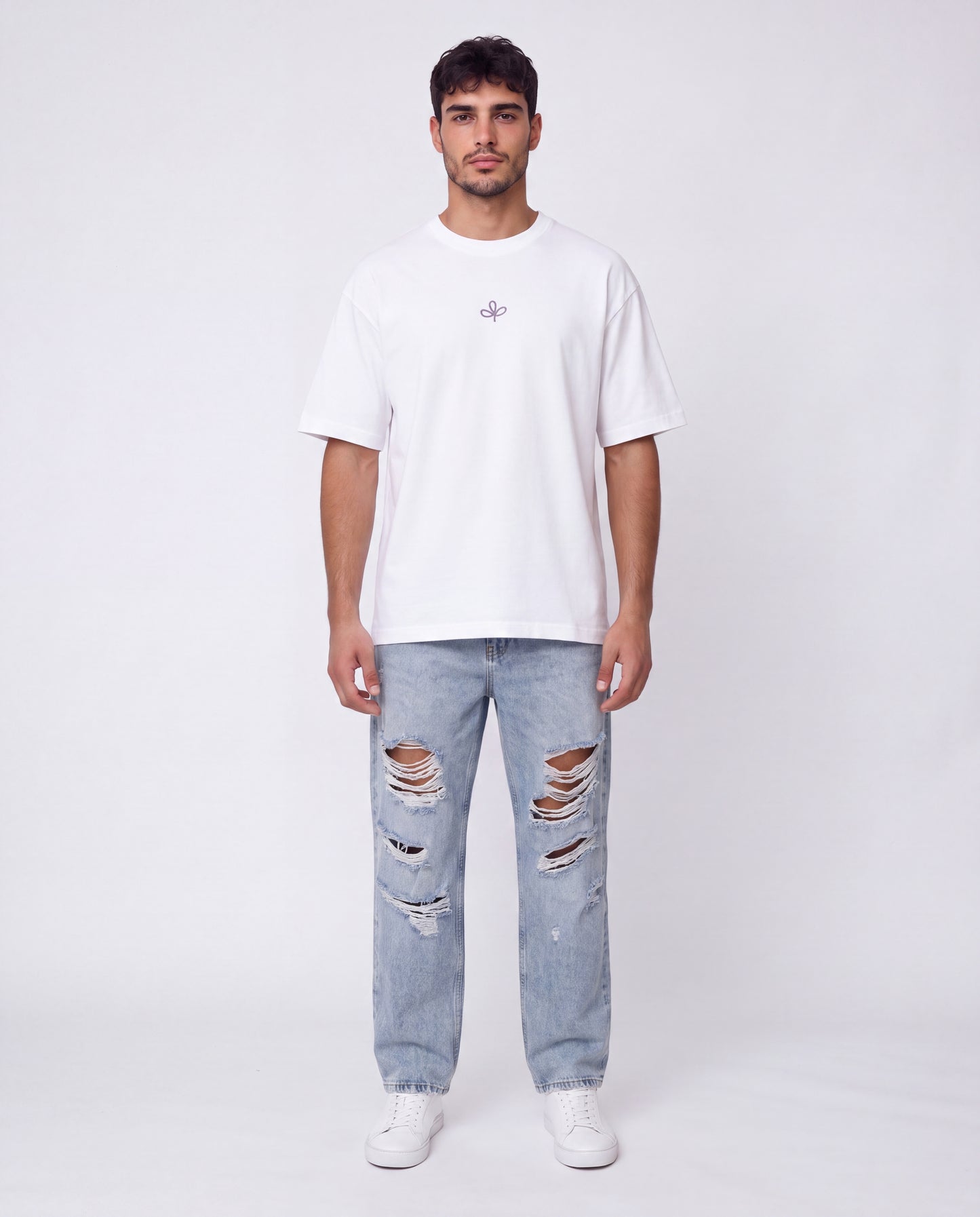T-shirt- Oversize 00 Blue
