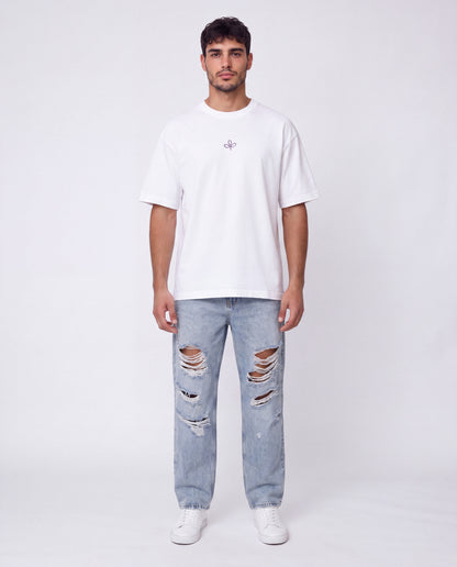T-shirt- Oversize 00 Blue
