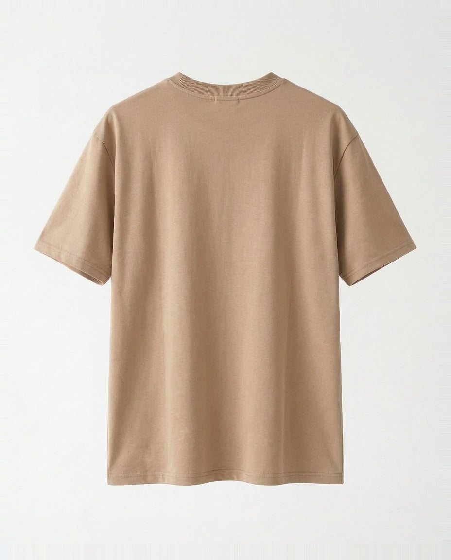 T-shirt- Campy Plain Brown